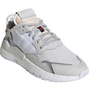 Adidas Nite Jogger, White, Sz 6.5 Men’s